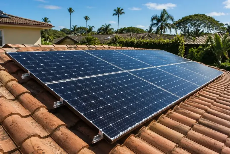 Installation de panneaux solaires à Aldudes